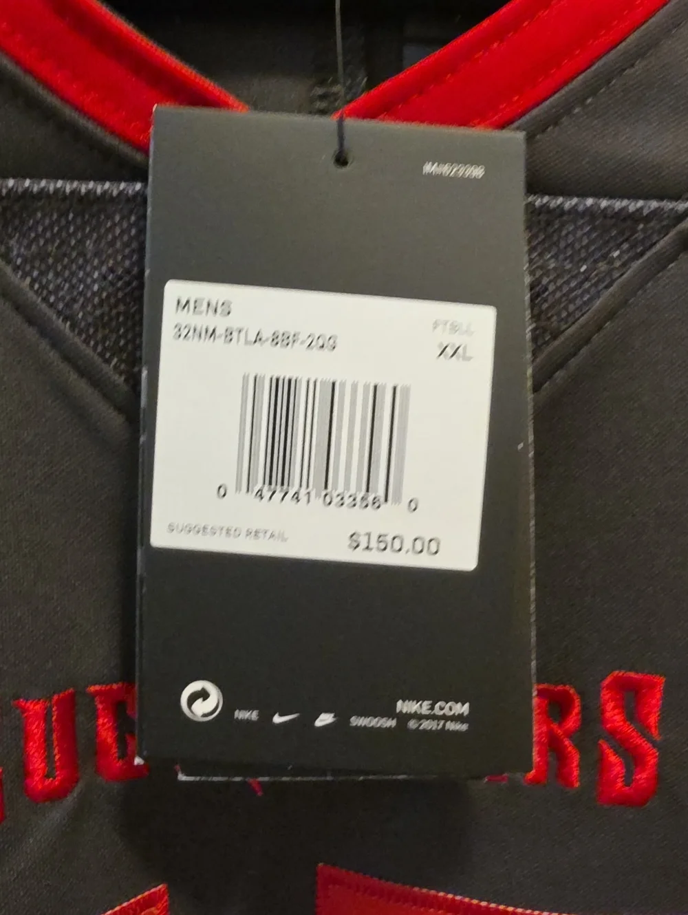 Tampa Bay Buccaneers Jersey